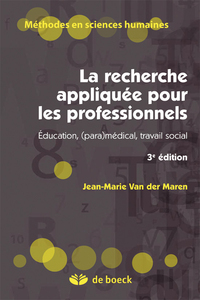 Image de La recherche appliquée pour les professionnels