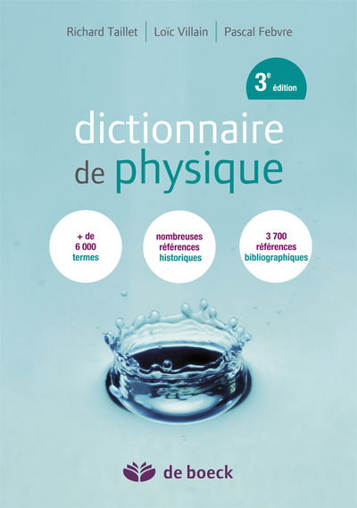 Picture of Dictionnaire de physique