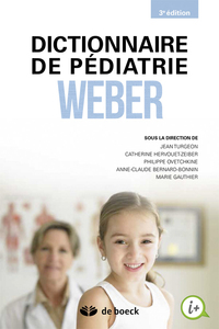 Image de Dictionnaire de pédiatrie de Weber
