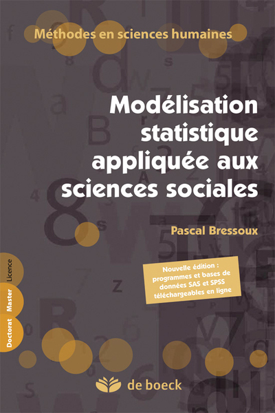 Image de Modélisation statistique appliquée aux sciences sociales