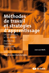 Image de Méthodes de travail et stratégies d'apprentissage