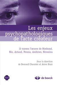 Image de Les enjeux psychopathologiques de l'acte créateur