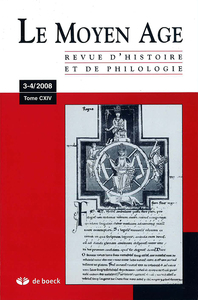 Picture of RMA_143 / REVUE DU MOYEN-AGE 2008/3-4 TOME CXIV