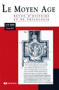Picture of RMA_153 / REVUE DU MOYEN-AGE 2009/3-4 TOME CXV
