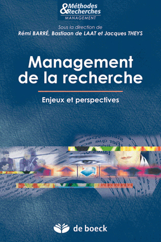 Picture of MANAGEMENT DE LA RECHERCHE
