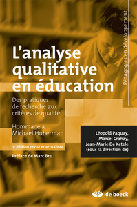 Picture of L'analyse qualitative en éducation