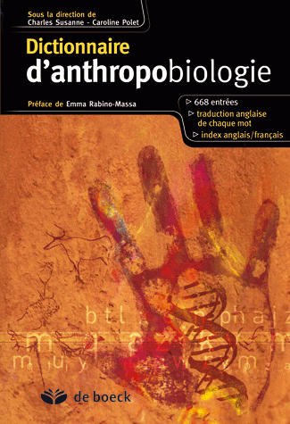 Picture of Dictionnaire d'anthropobiologie