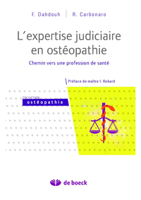 Image de L'expertise judiciaire en ostéopathie
