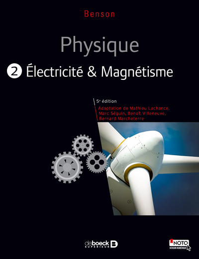 Picture of Physique II - électricité et magnétisme (manuel + solutionnaire numérique)