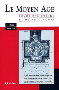 Picture of RMA_151 / REVUE DU MOYEN-AGE 2009/1 TOME CXV
