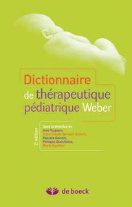 Image de Dictionnaire de thérapeutique pédiatrique