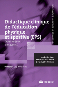 Image de Didactique clinique de l'éducation physique et sportive (EPS)