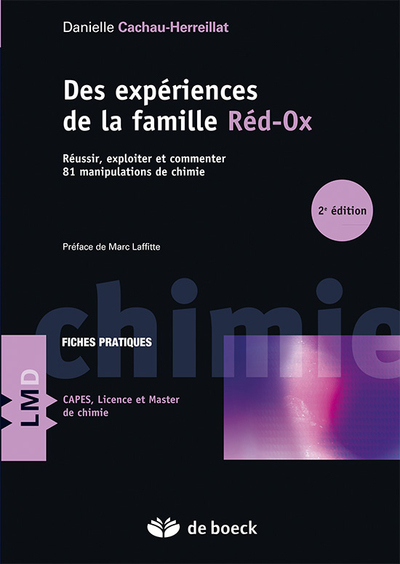Image de Des expériences de la famille Red-Ox