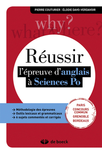 Image de Réussir l'épreuve d'anglais à Sciences Po