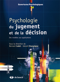 Image de Psychologie du jugement et de la décision
