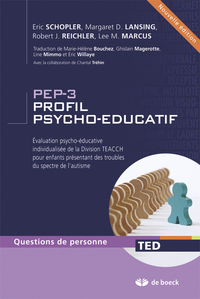 Image de PEP-3 - Profil psycho-éducatif