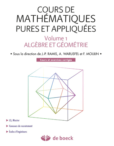 Image de Cours de mathématiques pures et appliquées