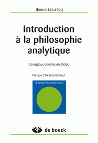 Image de Introduction à la philosophie analytique