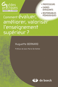 Image de Comment évaluer, améliorer, valoriser l'enseignement supérieur?
