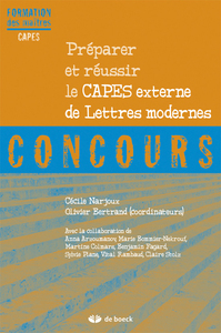 Image de Préparer et réussir le CAPES externe de lettres modernes