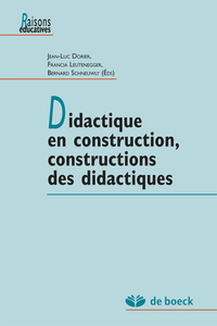 Image de Didactique en construction, constructions des didactiques