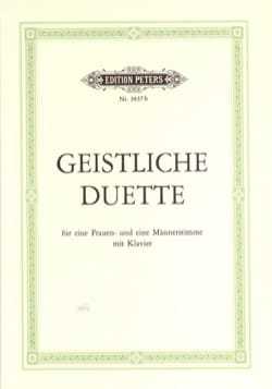 Picture of MARTIENSSEN : GEISTLICHE DUETTE - DUOS SPIRITUELS POUR 1 VOIX D'HOMME ET 1 VOIX DE FEMME