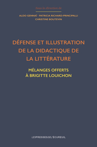 Picture of Défense et illustration de la didactique de la littérature