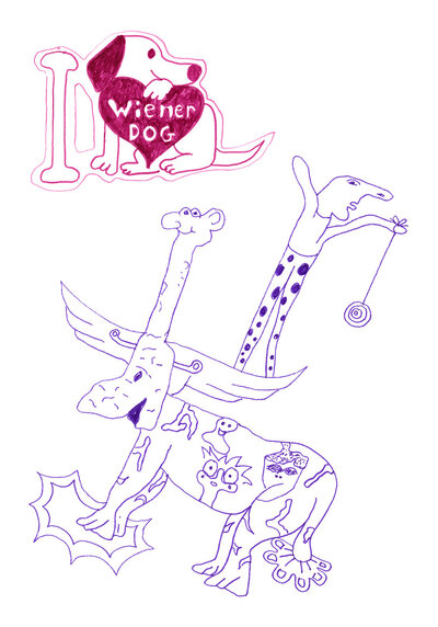 Image de I Love Wiener Dog