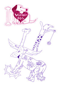 Image de I Love Wiener Dog