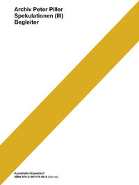 Picture of Spekulationen (III)