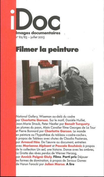 Image de Images Documentaires N°82/83 Filmer La Peinture Juillet 2015