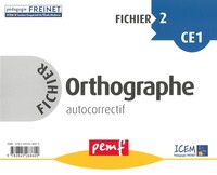 Picture of Orthographe CE1 fichier 2