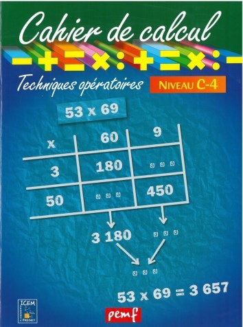 Image de Cahier de calcul cycle 3 niveau 2d