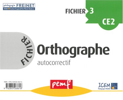 Picture of Orthographe CE2 fichier 3