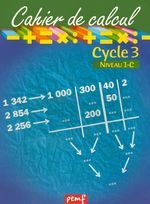 Image de Cahier de calcul cycle 3 niveau 1c