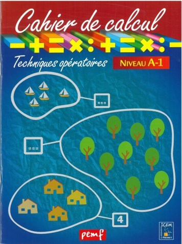 Image de Cahier de calcul cycle 2 niveau 1