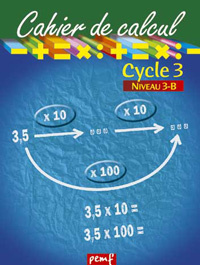 Image de Cahier de calcul cycle 3 niveau 3b