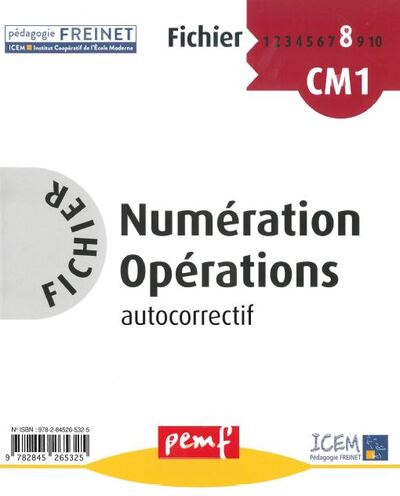 Picture of Fichier Numération Opérations CM1 NIVEAU 2 Fichier 8