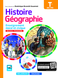 Picture of Histoire Géographie Enseignement moral et civique (EMC) Tle Bac Pro (édition 2016) - Manuel élève