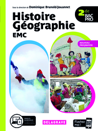 Picture of Histoire Géographie EMC 2de Bac Pro (2020) - Manuel élève