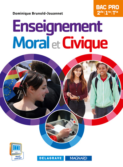 Picture of Enseignement moral et civique 2de, 1re, Tle Bac Pro (2015) - Manuel élève