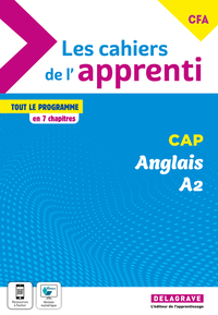 Image de Les cahiers de l'apprenti Anglais CAP et CFA (2022) - Pochette élève
