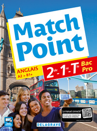 Picture of Match Point 2de, 1re, Tle Bac Pro (2017) - Pochette élève