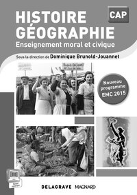Picture of Histoire Géographie EMC Pochette CAP (2015) - Livre du professeur