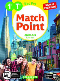 Picture of Match Point Anglais 1re, Tle Bac Pro (2020) - Pochette élève