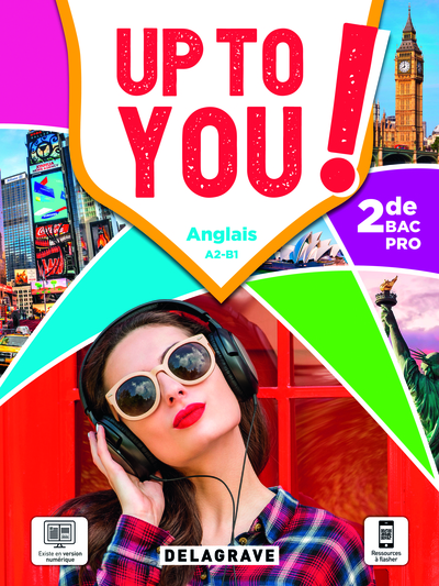 Picture of Up To You! Anglais 2de Bac Pro (2021) - Manuel élève