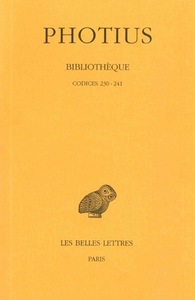 Image de Bibliothèque. Tome V : Codices 230-241