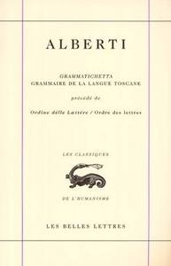 Image de Grammaire de la langue toscane / Grammatichetta