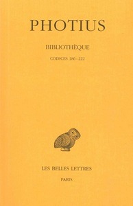Image de Bibliothèque. Tome III : Codices 186-222