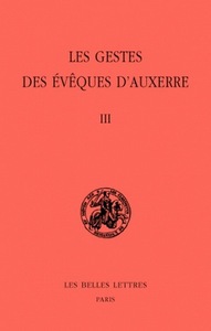 Picture of Les Gestes des évêques d'Auxerre. Tome III